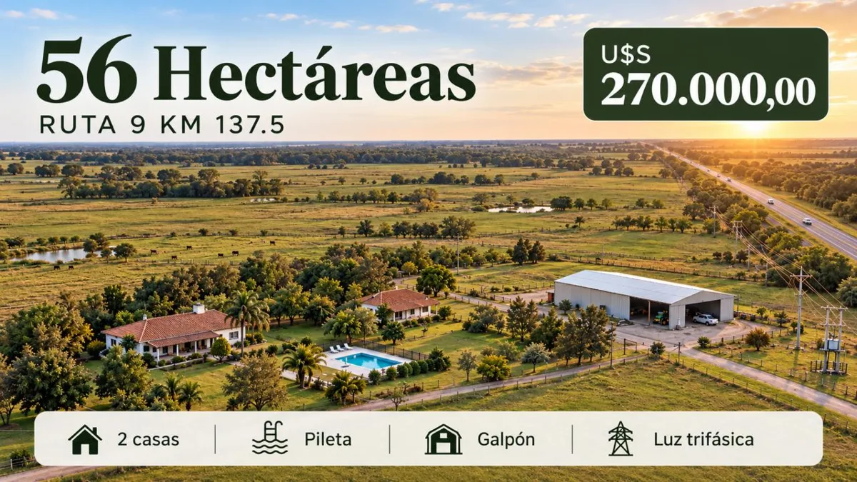 Campo Ruta 9 KM 137.5