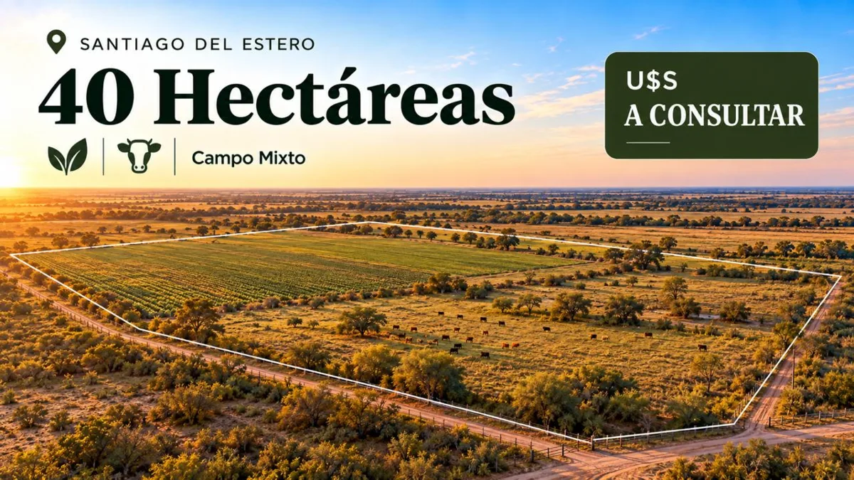Campo Santiago del Estero 40 ha
