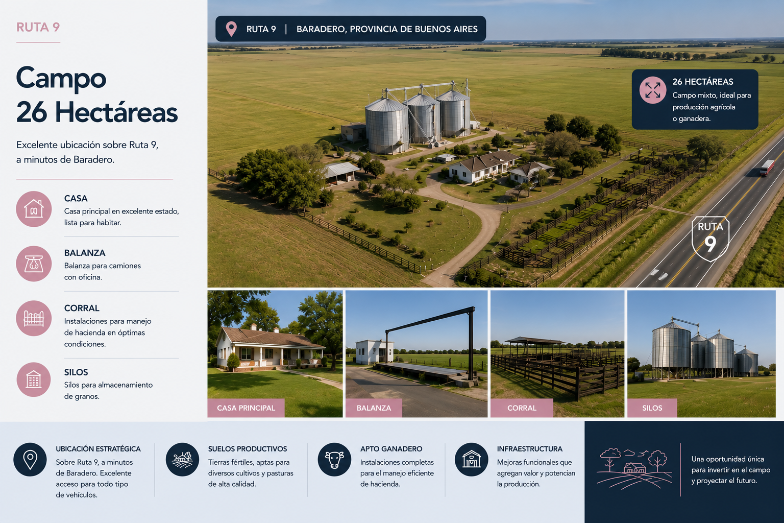 Campo Con Silo Baradero