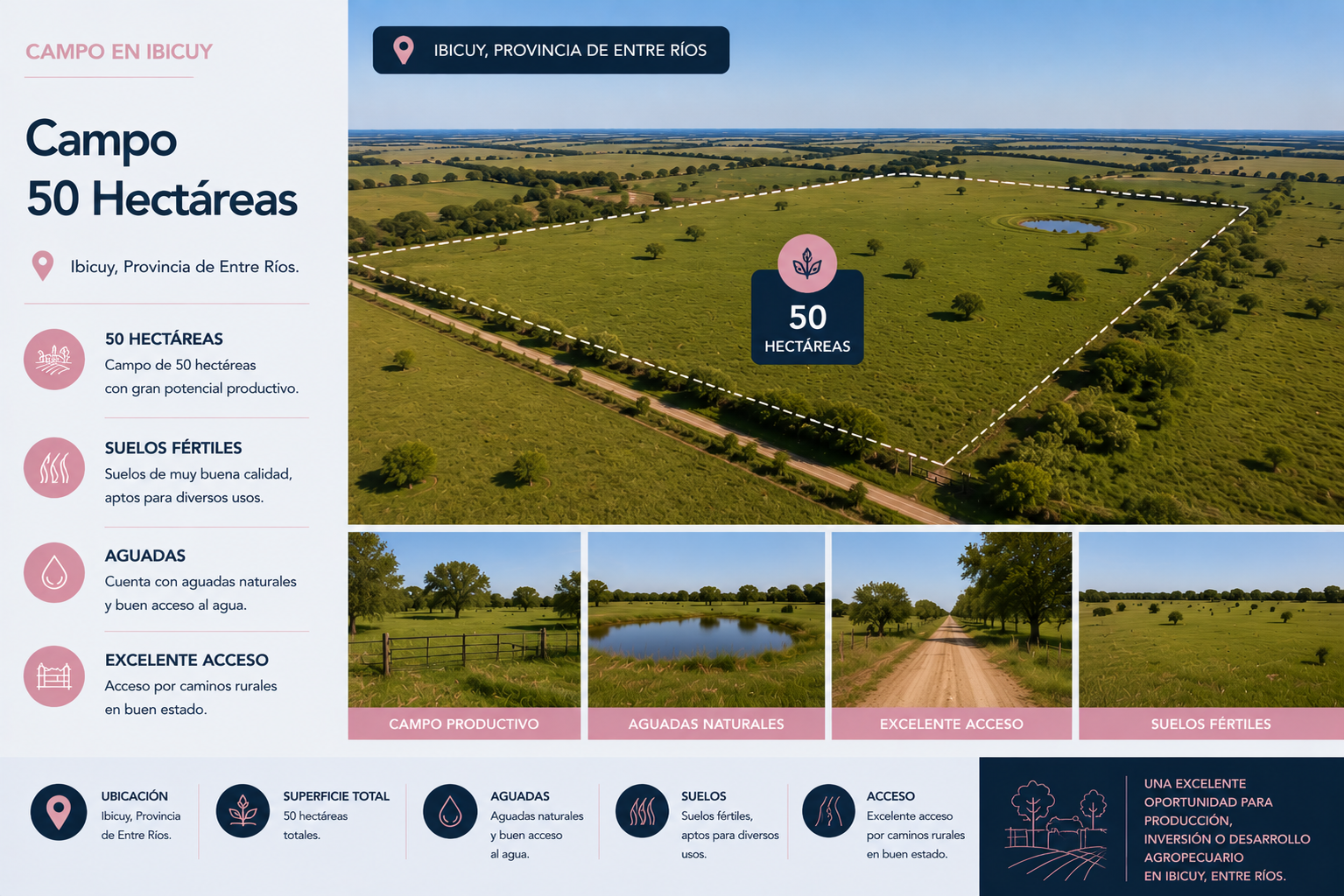Campo Ibicuy 50ha